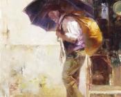 皮诺丹尼尔 - Pino Daeni painting